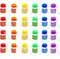 4E's Novelty Paw Print Bubble Bottles - Pack of 24 - Mini Bubbles 1 FL oz, Paw Dog Patrol Party Favors, Bubble Wand Blowing Toys for Kids Boys & Girls